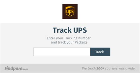 ups track international package.